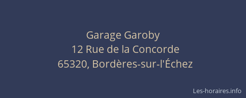 Garage Garoby