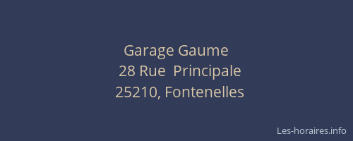Garage Gaume