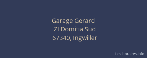 Garage Gerard