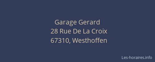 Garage Gerard