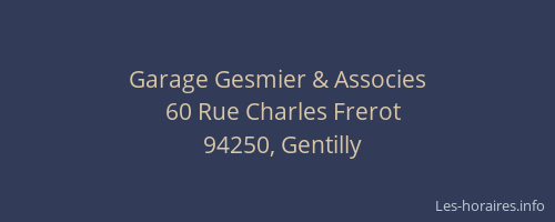 Garage Gesmier & Associes