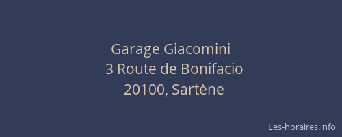 Garage Giacomini