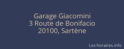 Garage Giacomini
