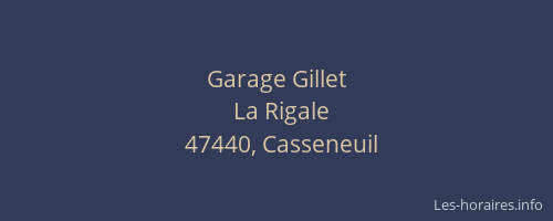 Garage Gillet