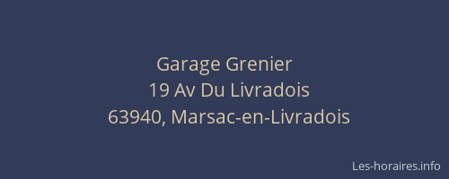 Garage Grenier