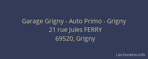 Garage Grigny - Auto Primo - Grigny