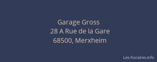Garage Gross