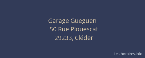 Garage Gueguen