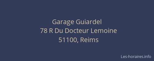 Garage Guiardel