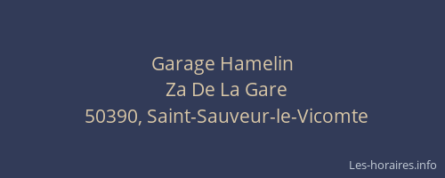 Garage Hamelin