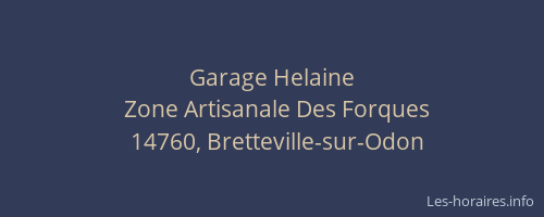Garage Helaine