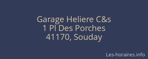 Garage Heliere C&s