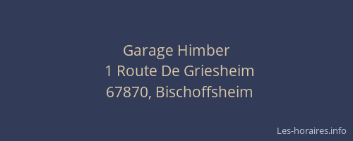 Garage Himber