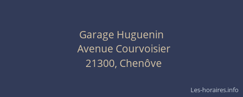 Garage Huguenin