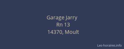 Garage Jarry