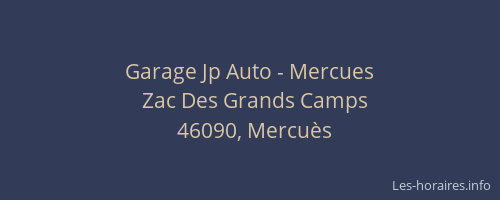 Garage Jp Auto - Mercues