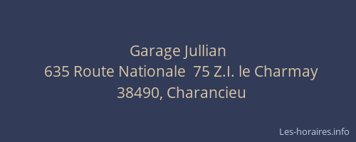 Garage Jullian