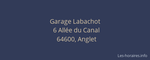 Garage Labachot