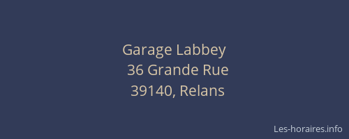 Garage Labbey