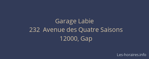 Garage Labie