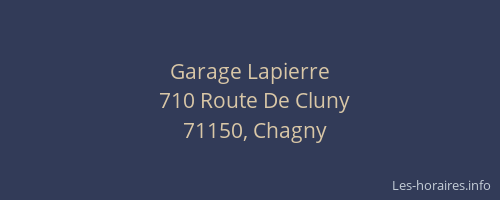 Garage Lapierre