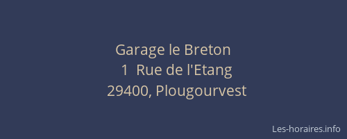 Garage le Breton