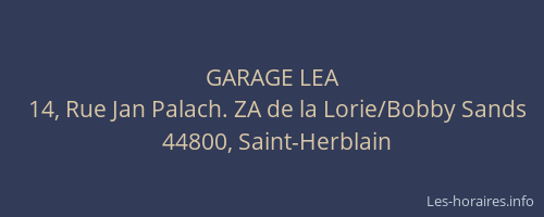GARAGE LEA