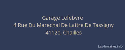 Garage Lefebvre