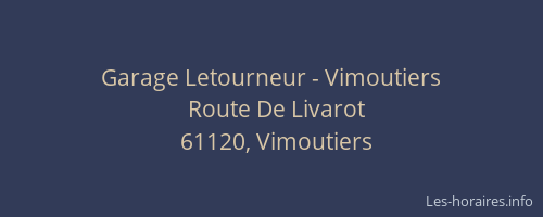 Garage Letourneur - Vimoutiers