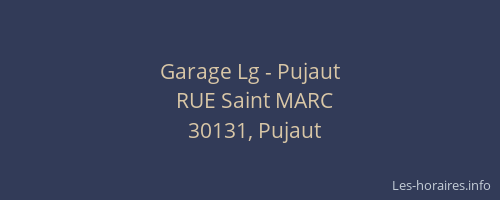 Garage Lg - Pujaut