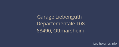 Garage Liebenguth