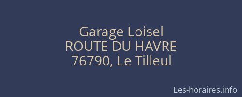 Garage Loisel