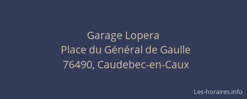 Garage Lopera
