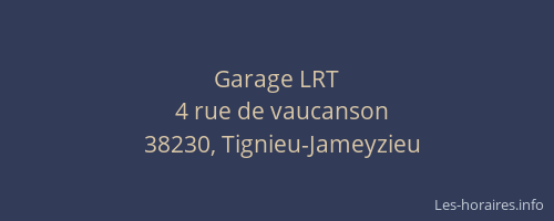 Garage LRT