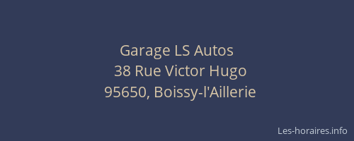 Garage LS Autos