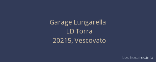 Garage Lungarella