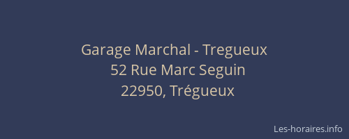 Garage Marchal - Tregueux
