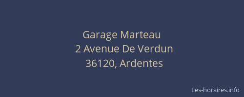 Garage Marteau