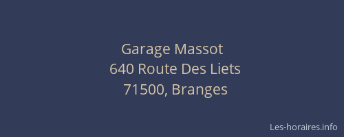 Garage Massot