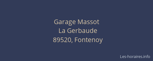 Garage Massot