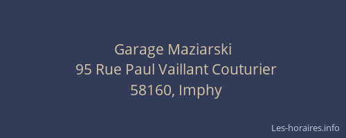 Garage Maziarski