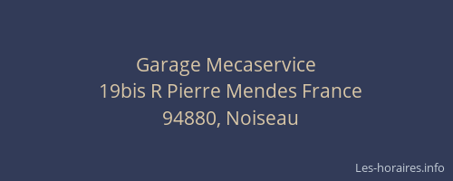 Garage Mecaservice