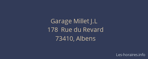 Garage Millet J.L