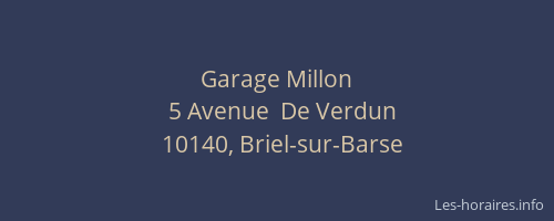 Garage Millon