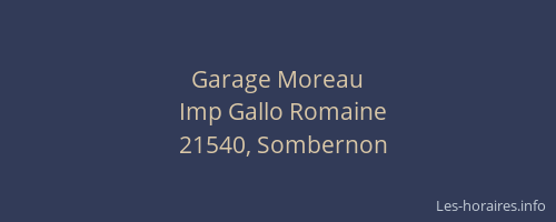 Garage Moreau