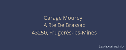 Garage Mourey
