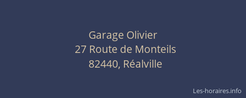 Garage Olivier