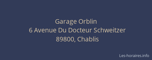 Garage Orblin