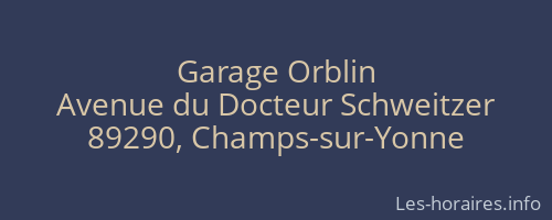 Garage Orblin