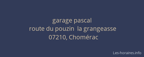garage pascal